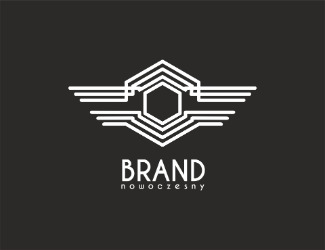 Projekt graficzny logo dla firmy online nowoczesny brand